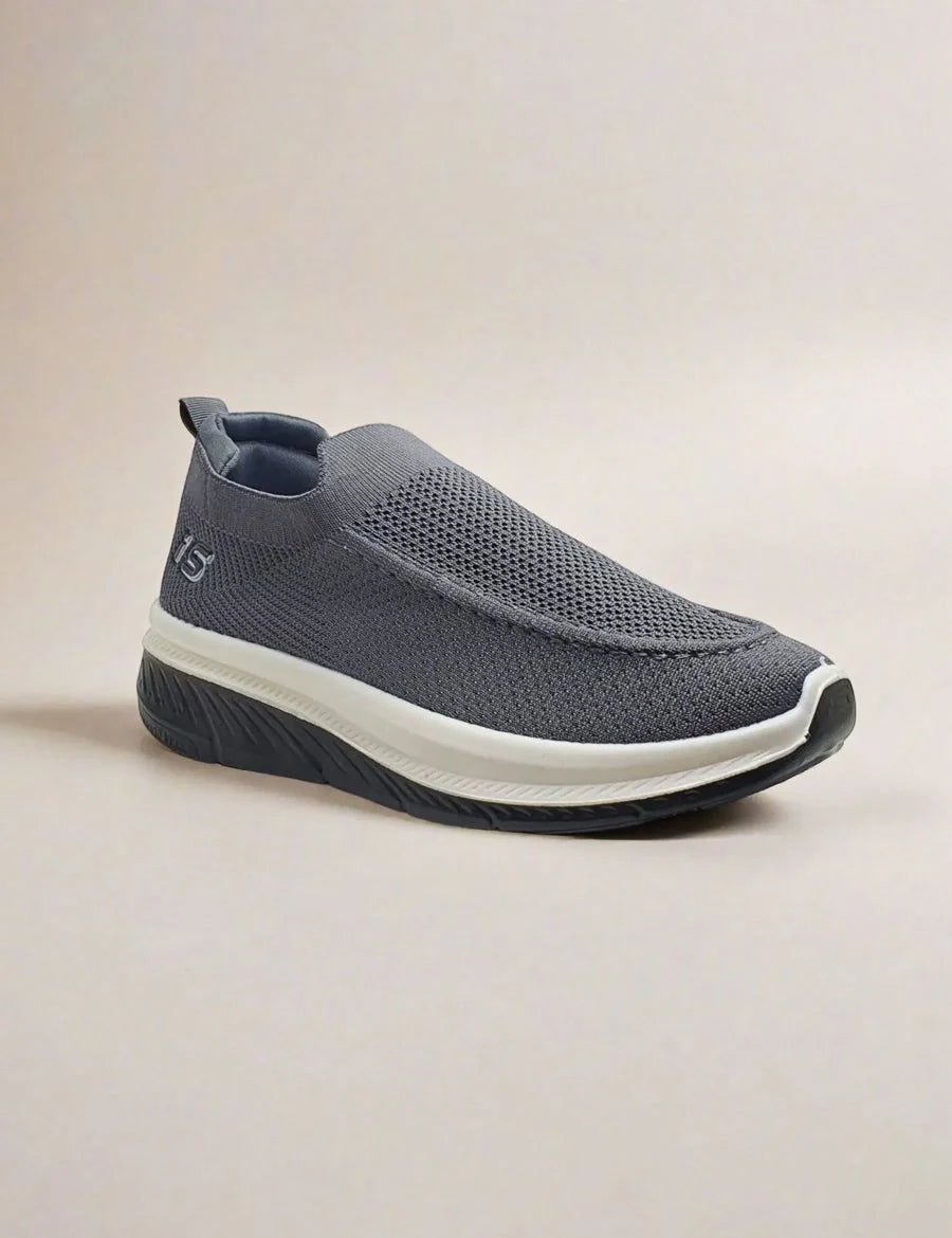 Skechers UrbanFlex Breathable Knit Slip On Sneakers Grey
