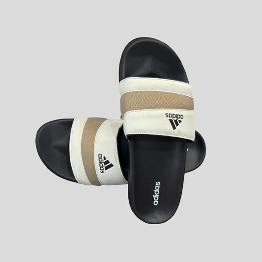 A-D-I-D-A-S Urban Comfort Slides – White