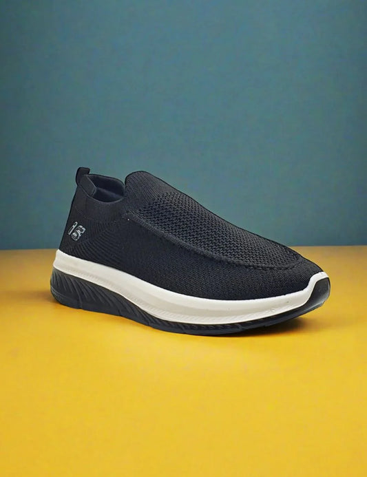 Skechers UrbanFlex Breathable Knit Slip On Sneakers Black