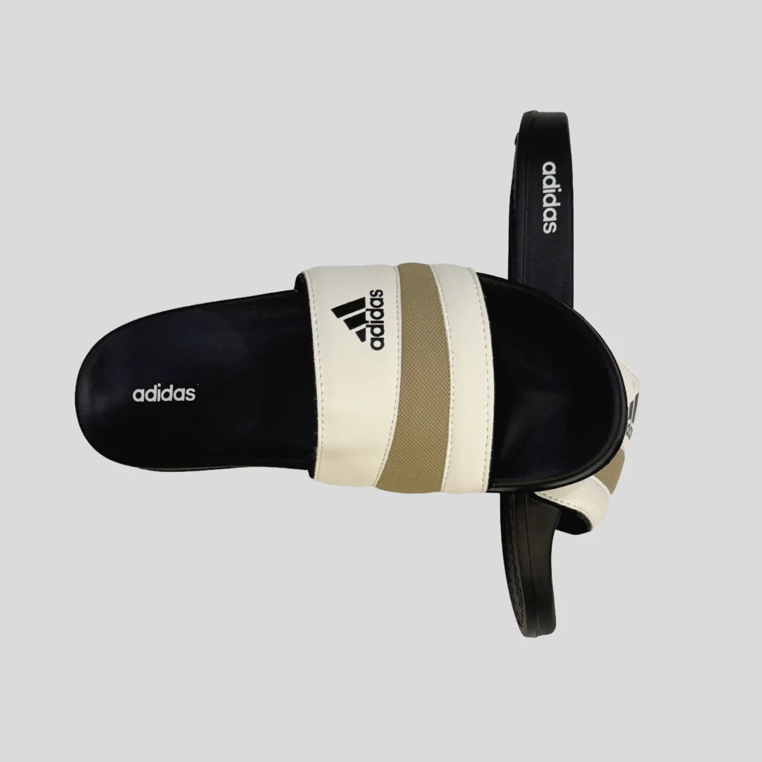 A-D-I-D-A-S Urban Comfort Slides – White