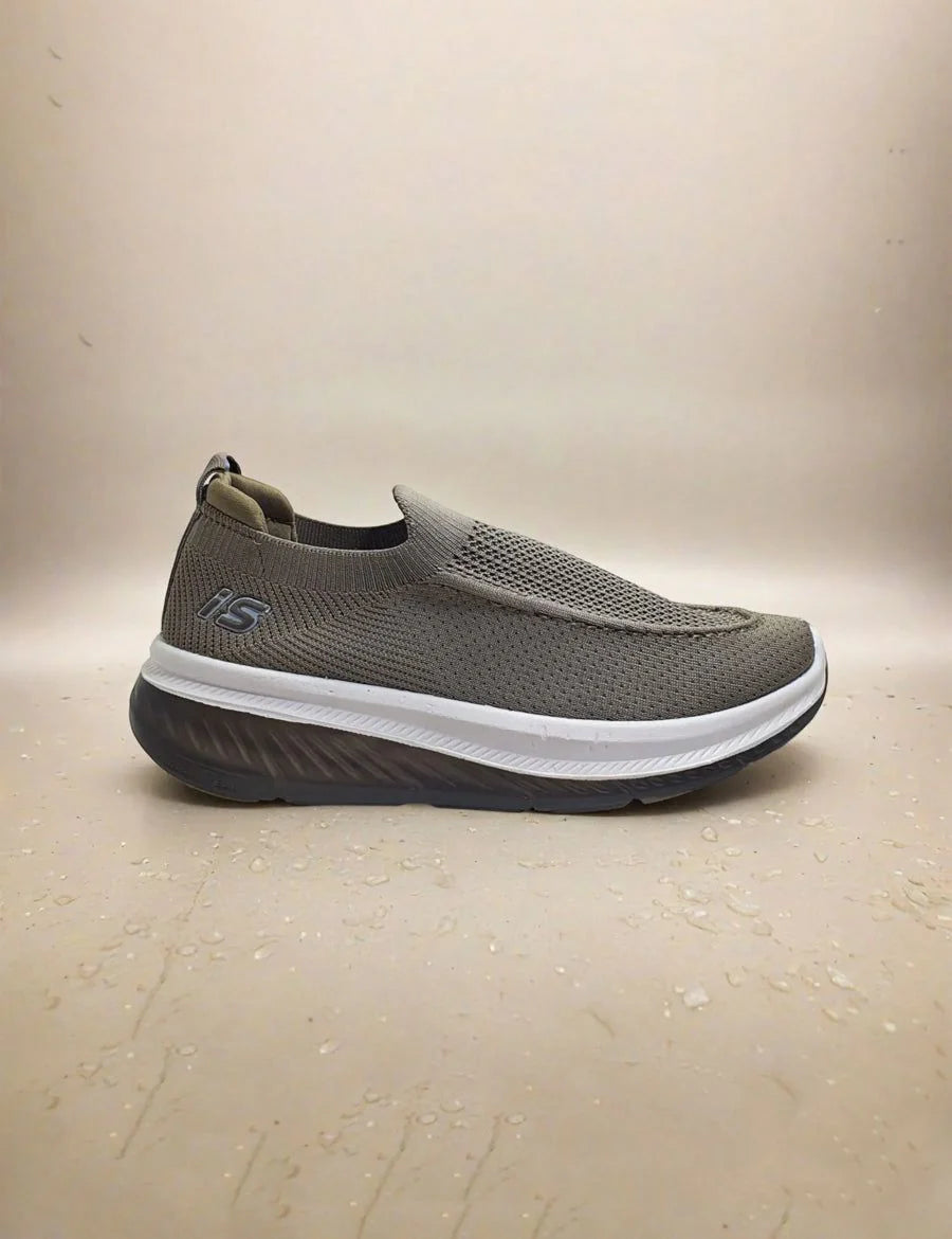 Skechers UrbanFlex Breathable Knit Slip-On Sneakers – Brown