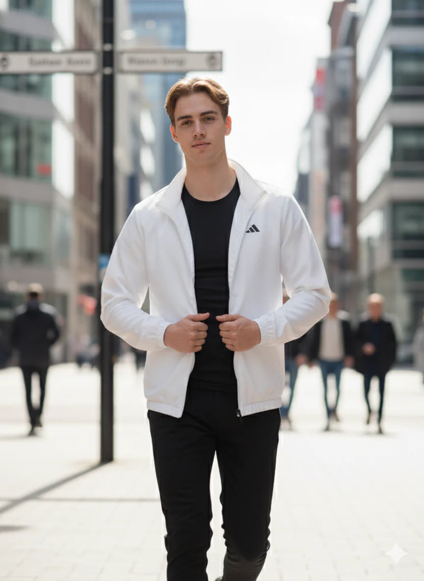 Adi Wind Breaker Jacket - White