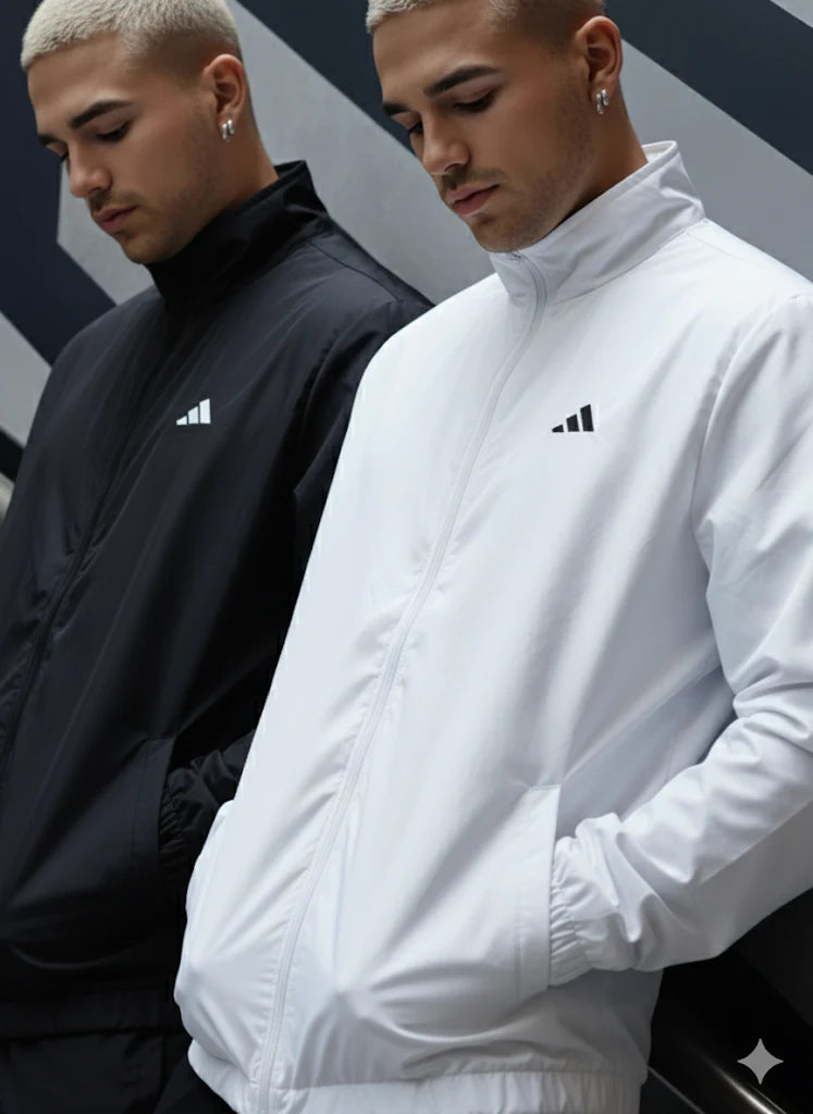 Adi Wind Breaker Jacket - BLACK